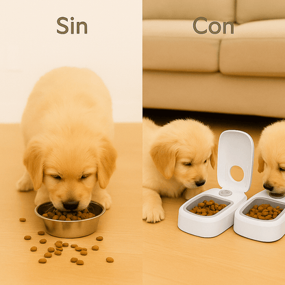 Duo Pet Feeder //Comedero Temporalizado 2 Puestos